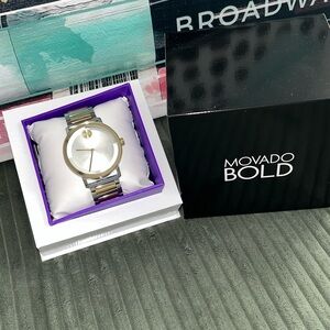 Movado Bold Two-Tone Watch